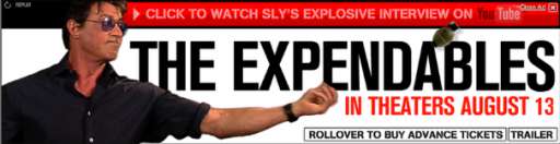 Stallone’s Explosive Expendables Interview on YouTube