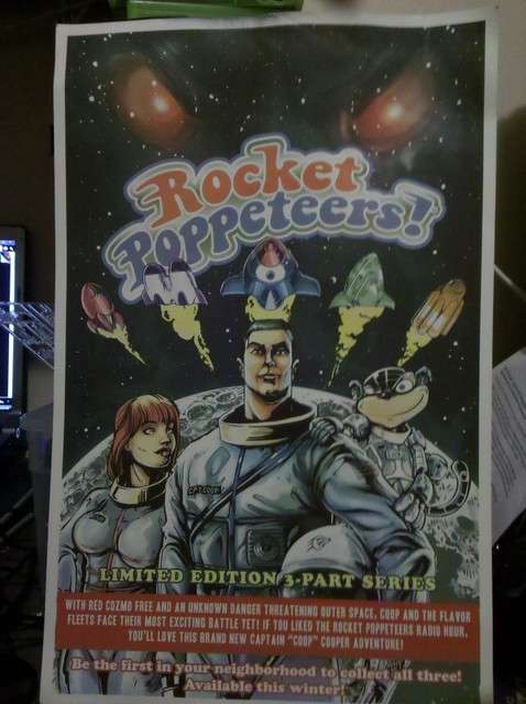 Rocket Poppeteers Poster Debuts At New York Comic-Con