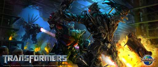 Universal Studios’ Transformers Ride Gets Viral Website