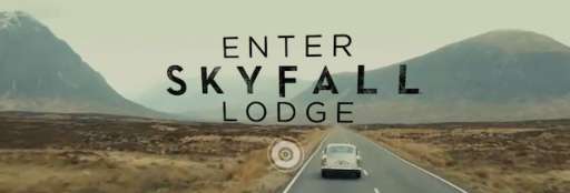 Enter “Skyfall” Lodge In Interactive Website