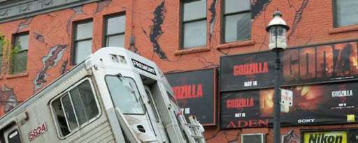 “Godzilla” Takes Over Toronto Street To Promote Film