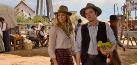 Seth MacFarlane And Charlize Theron Talk The ‘Million Ways’ They Almost Died In The West, Working With Neeson And Filmmaking