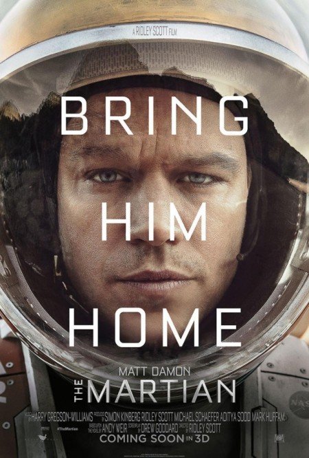 RIDLEY SCOTT AND MATT DAMON MARTIAN MOVIE IS TRULY OUT OF THIS WORLD