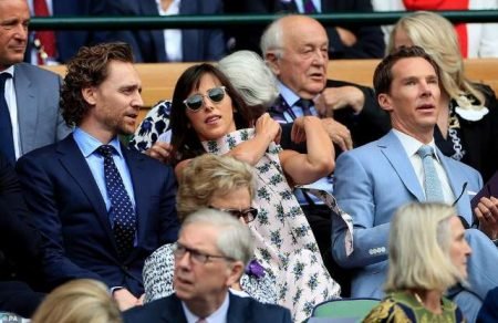Tom Hiddleston inspires a Great Victory for the English Cricket Team at the World Cup and Djokovic in the Wimbledon Tennis Finals