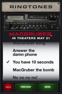 MacGruber iPhone App
