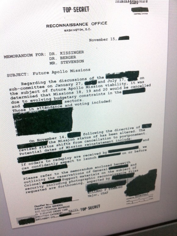 Apollo 18 Document
