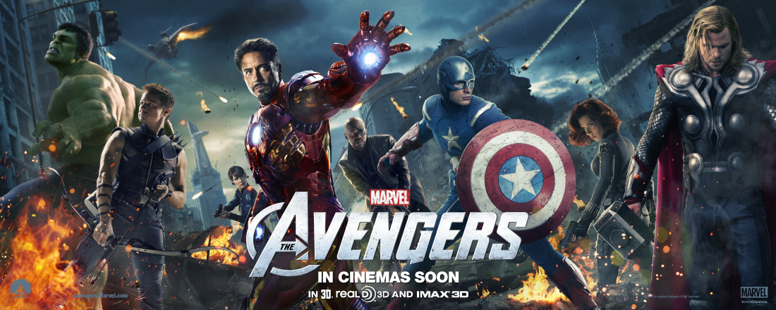  The Avengers Character Banner Makes Great Facebook Cover Image