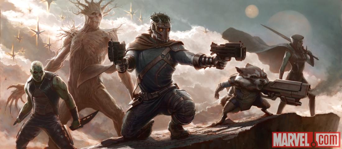 guardians of the galaxy concept art