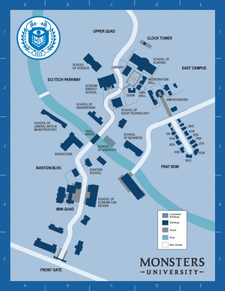 monsters map