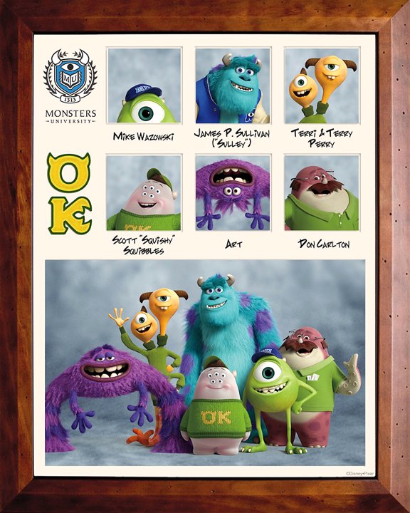 OOZMA KAPPA (OK) A collection of wholesome, good-natured misfits, the adorable brothers of Oozma Kappa (OK) have bonded over their inability to make it through the Scaring Program. With only four bodies in the house, they don’t even have enough members to compete in the Scare Games. What they lack in Scariness and self-confidence, they make up for in heart.