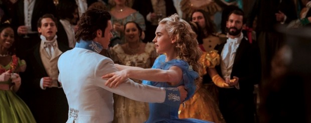 Cinderella starring Lily James and Richard Madden