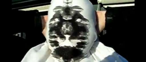 Make Your Own Moving Rorschach Mask