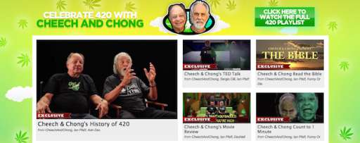 Cheech and Chong Take Over FunnyorDie.com for 420