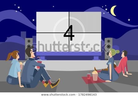 How to set up a Backyard Movie Theatre..
