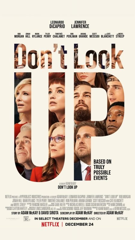 Don’t Look Up Review. Satirical. Topical. But so much more!
